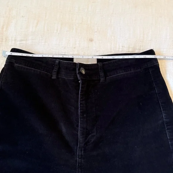 Everlane Corduroy Straight-Leg Pants – Black (Size 8) - Picture 9 of 12